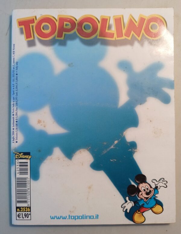 Topolino 2536 - 6 Luglio 2004