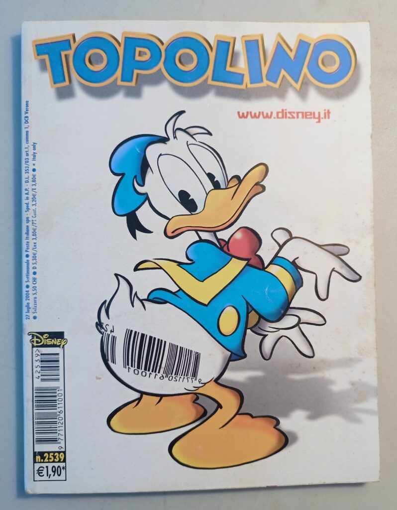 Topolino 2539 - 27 Luglio 2004